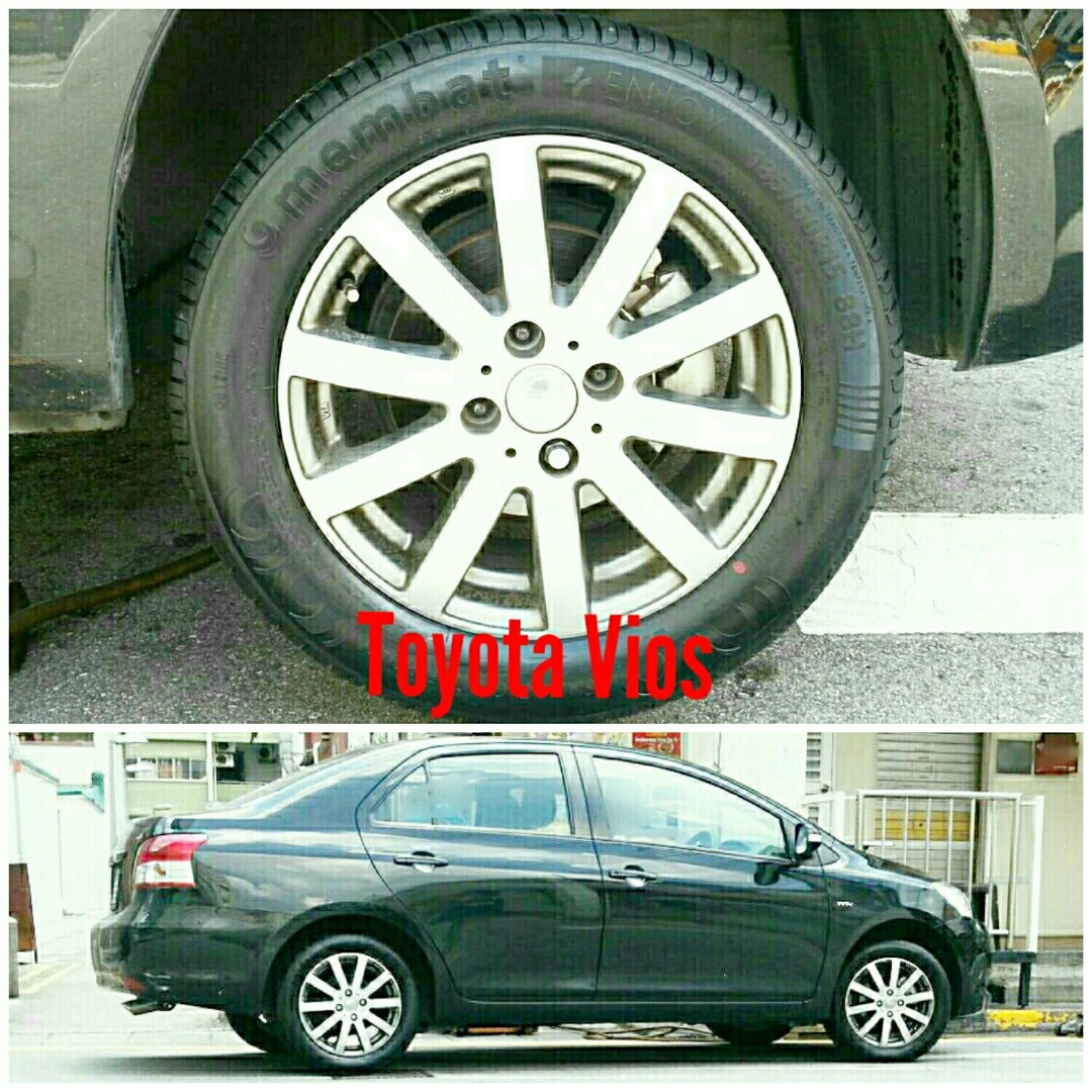 Tyre Membat Toyota Vios R15 Sizes From 70 Car Accessories Tyres Rims On Carousell
