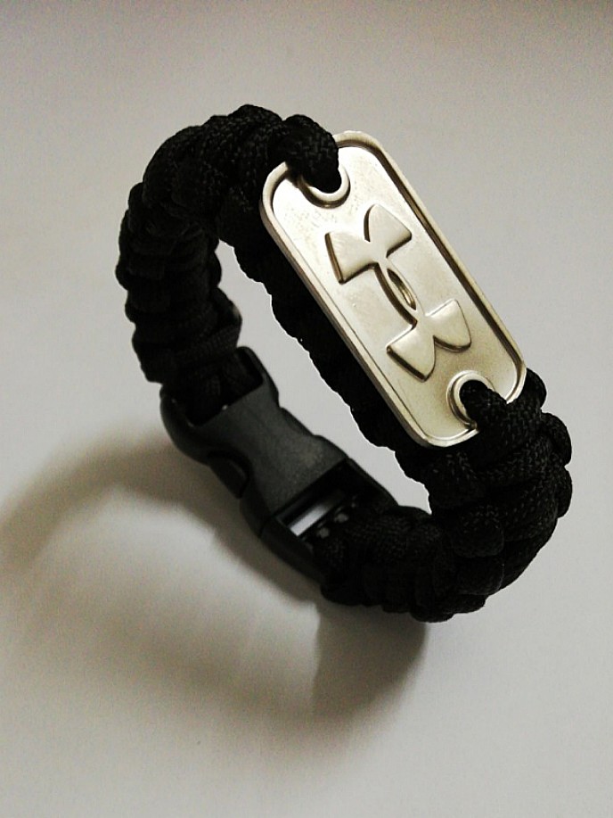 Under Armour Paracord Bracelet, Fashion, Watches & Accessories, Cuff Links on Carousell