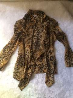 Outer / cardigan leopard
