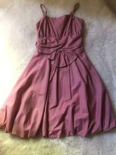 Dress magenta pita
