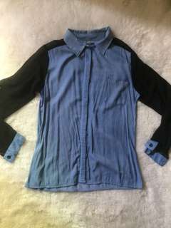 Kemeja semi jeans