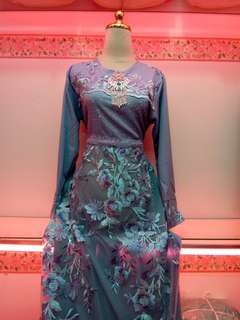 Gamis brukat organza