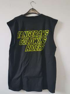 Kaos lengan pendek biker