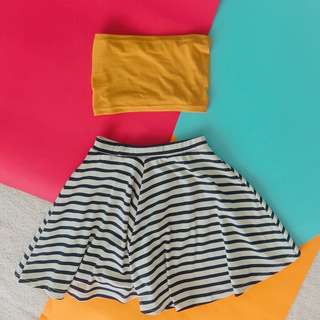 COTTON ON Striped Skirt