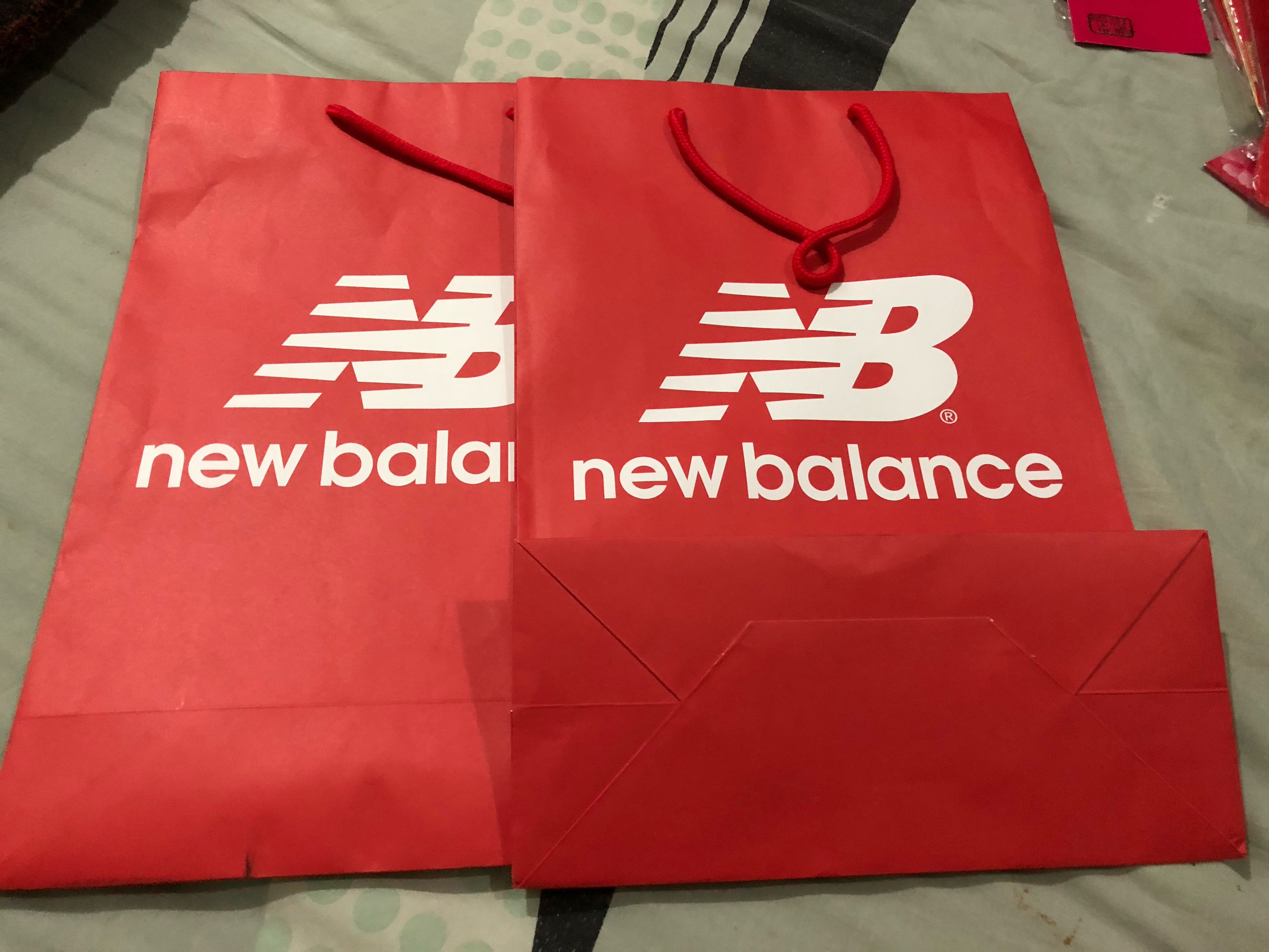 Paper bag new balance cheap
