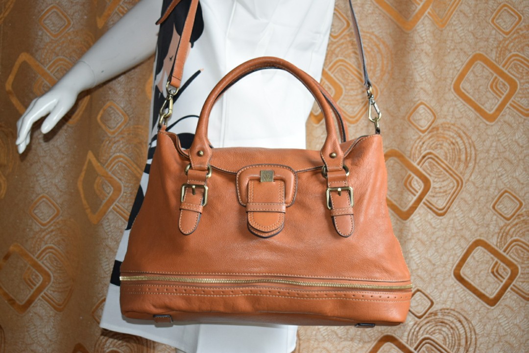 anne klein leather handbags