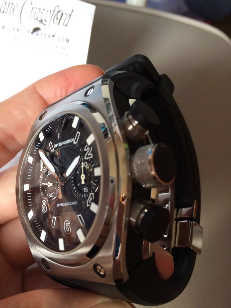 Armani super meccanico watch AR 4902 limited edition