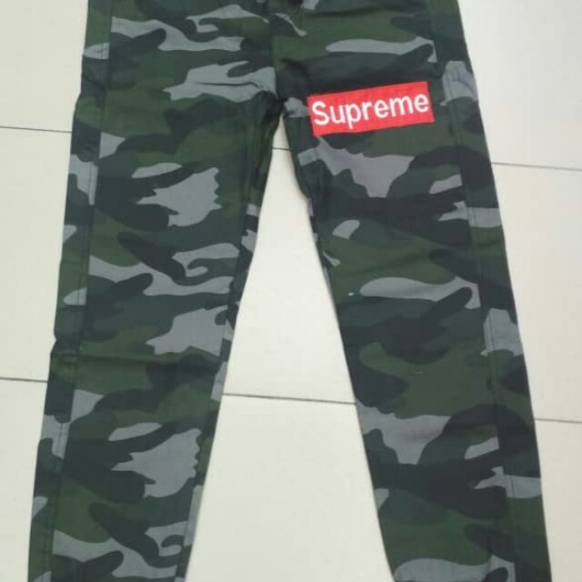 supreme army pants