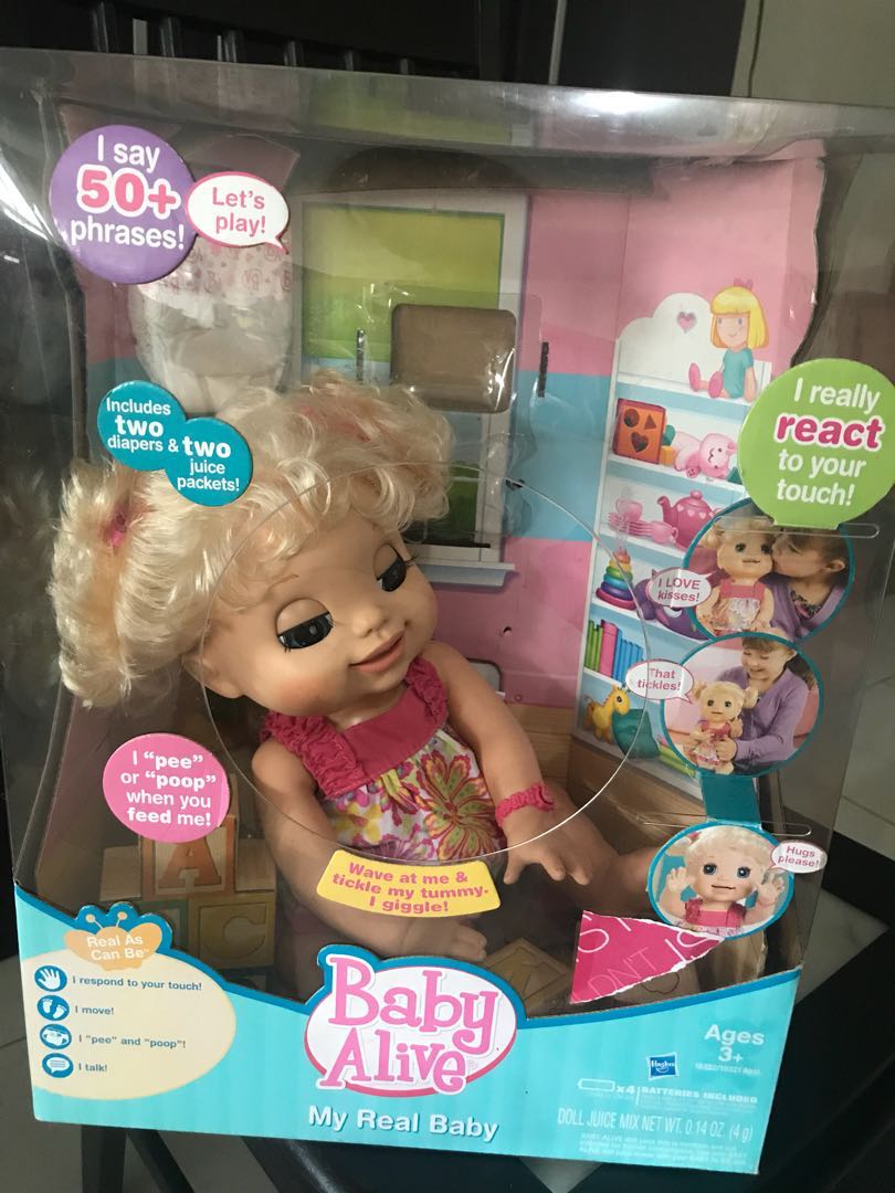 baby alive not turning on