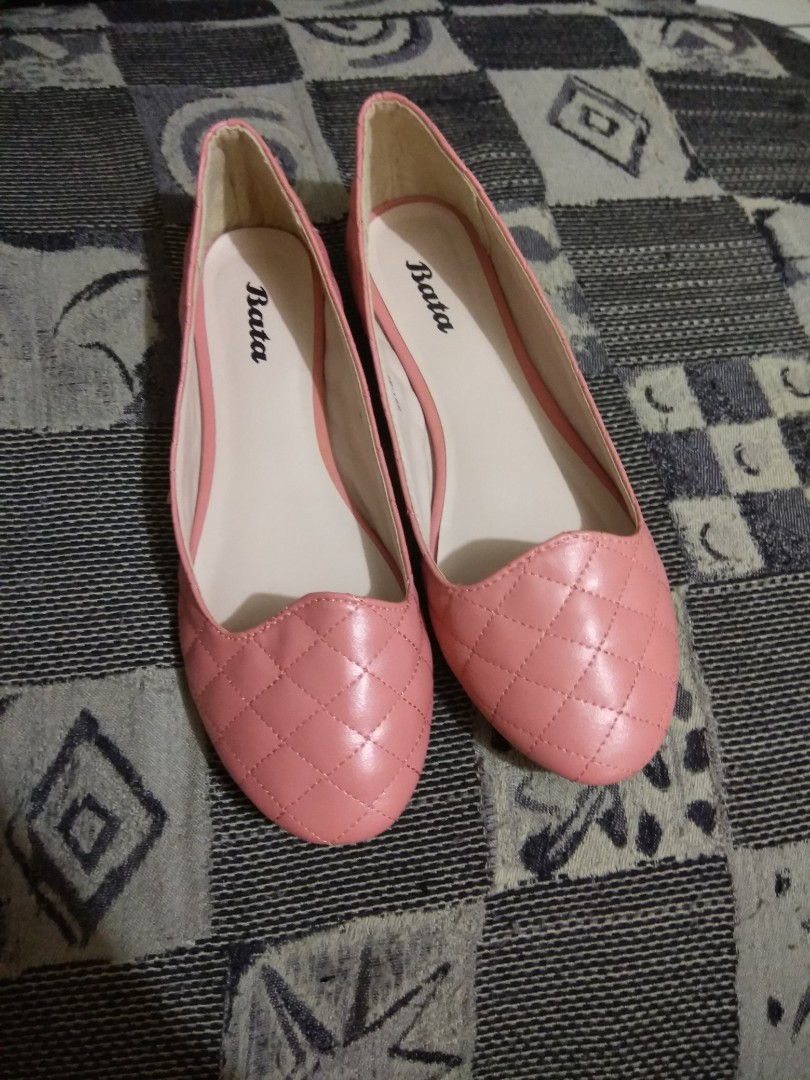 bata pink shoes