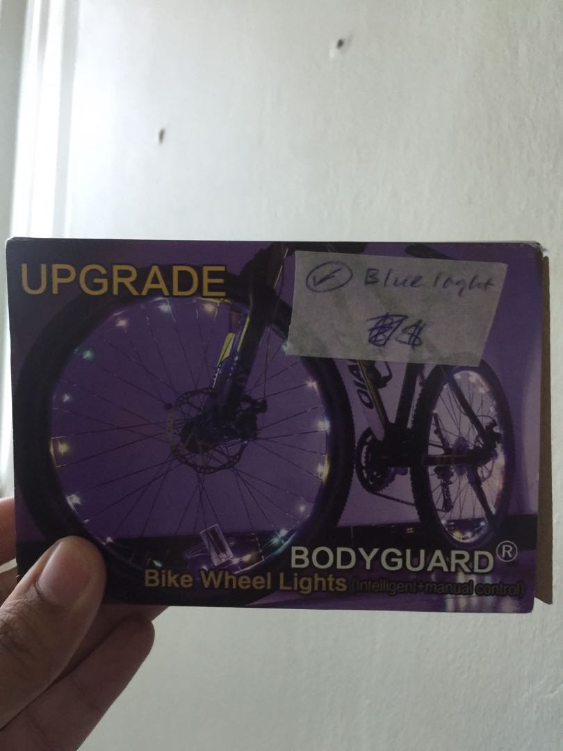 Bodyguard bike wheel shop lights