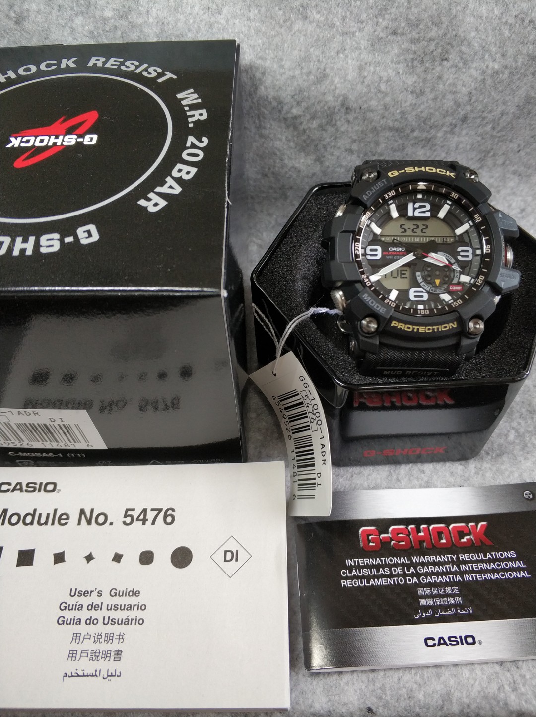 Casio G Shock Gg 1000 1adr Gg 1000 1a Gg 1000 Men S Fashion Watches On Carousell