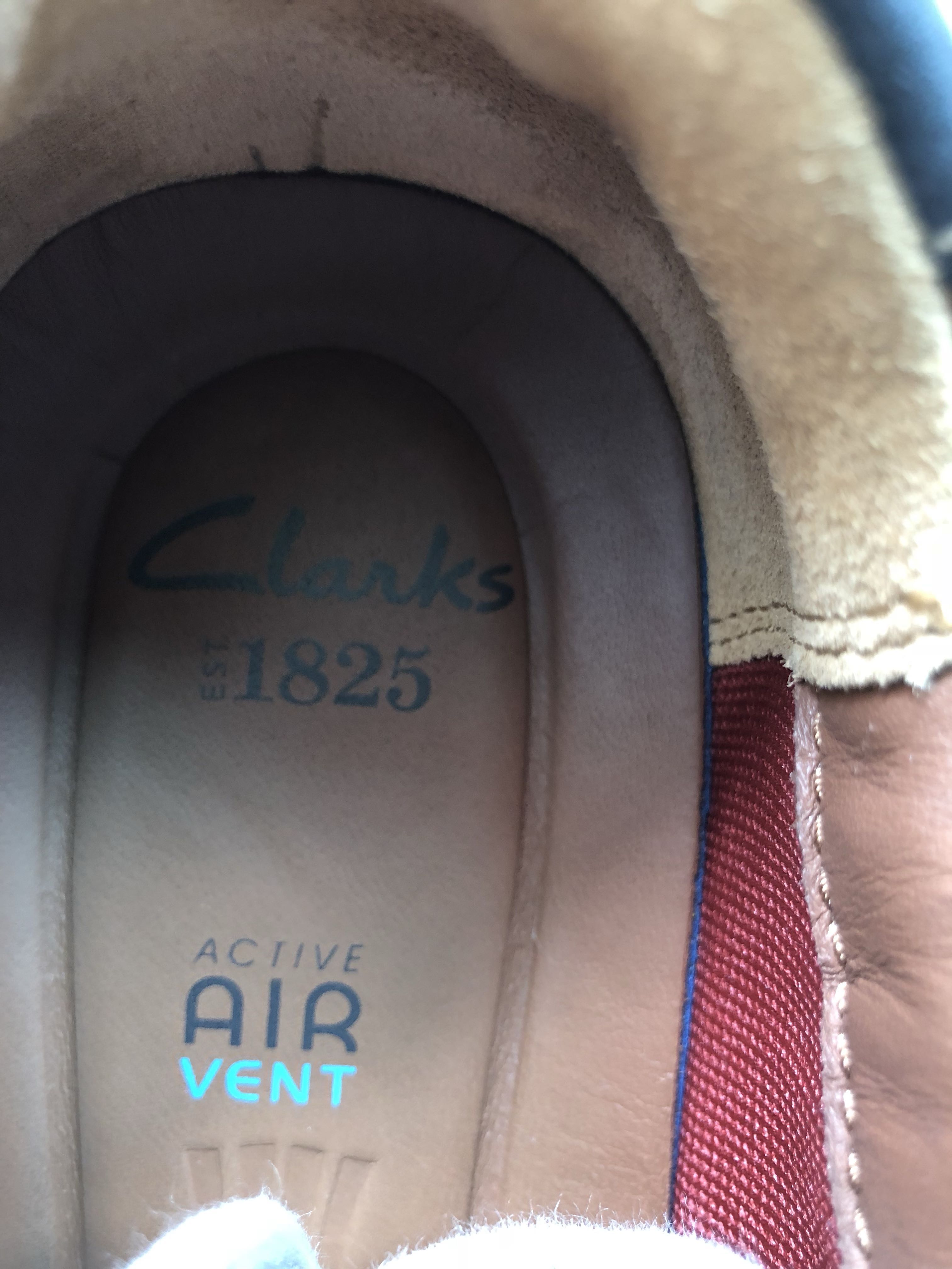 Clarks shoes active air vent, Men's Footwear, Shoes on Carousell