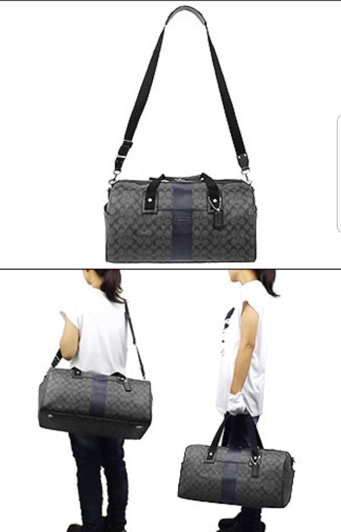 coach signature duffle bag
