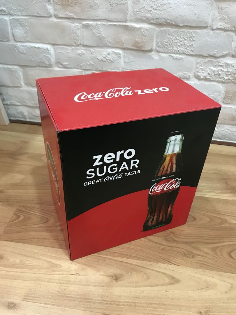 Coke zero mini fridge (car use), Car Accessories, Accessories on Carousell