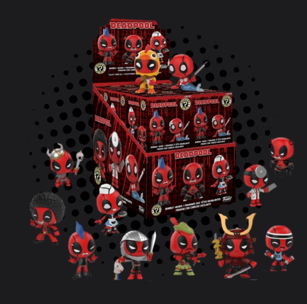 funko mystery minis deadpool