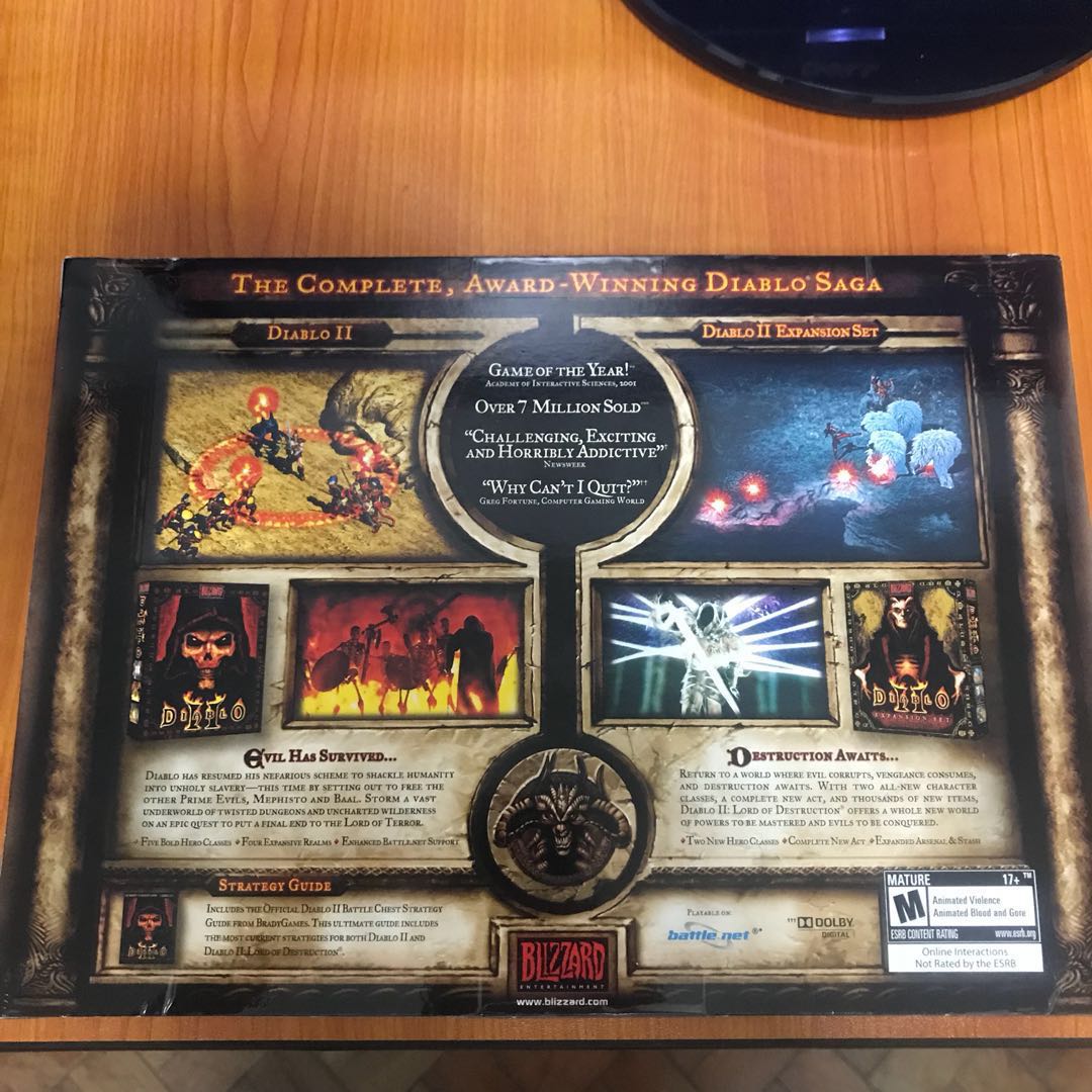 Diablo 2 Battle Chest + Expansion Set (Brand New Sealed), Video Gaming