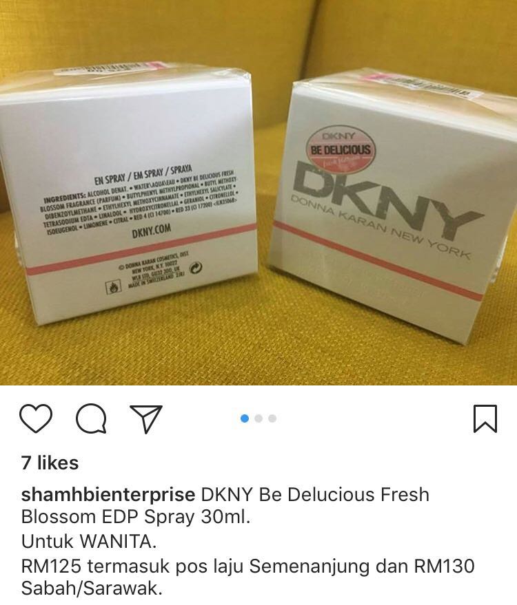 Fake vs Real DKNY Be Delicious EDP Perfume 
