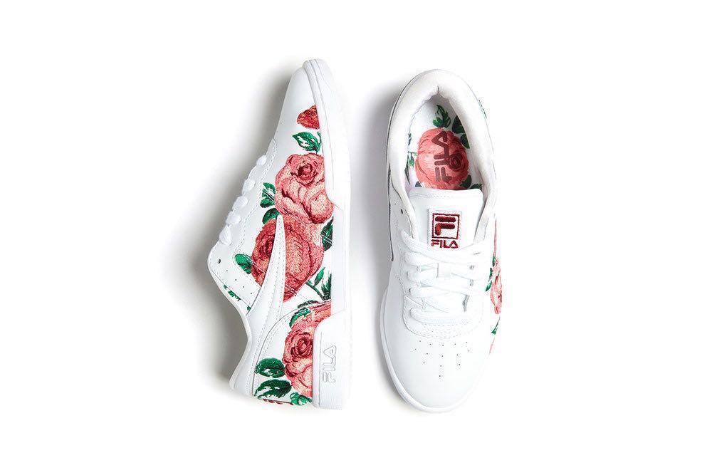 fila embroidered sneakers