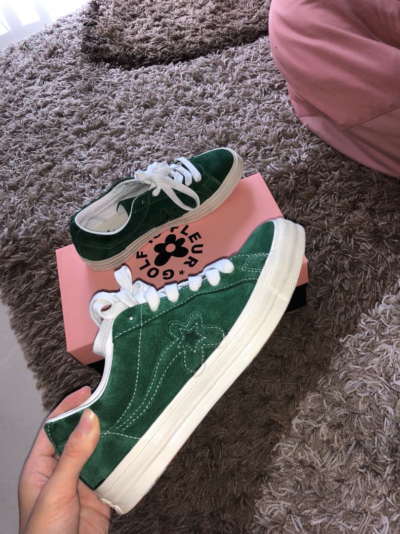 Golf le fleur mono green top