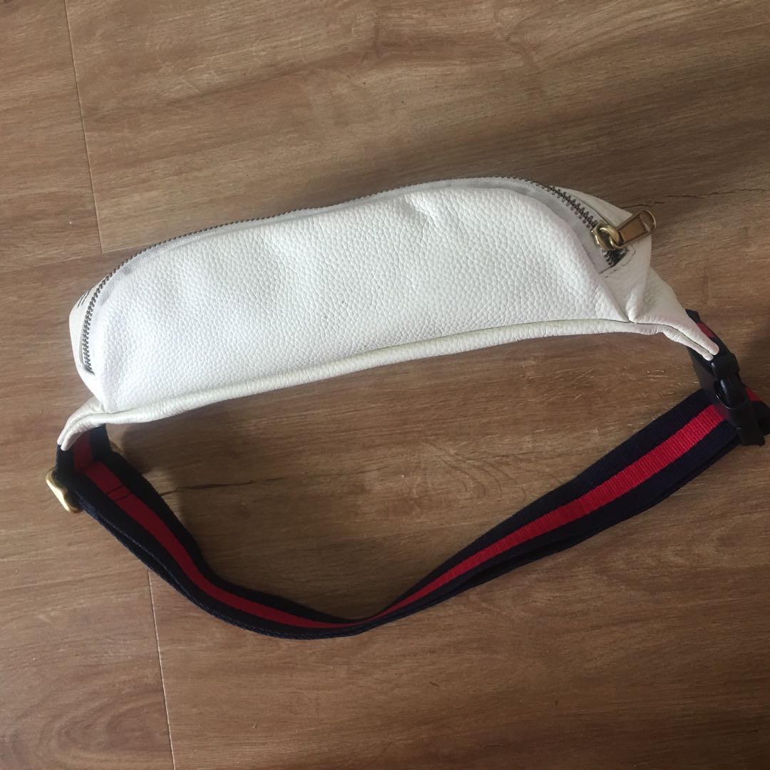gucci coco capitan belt bag white