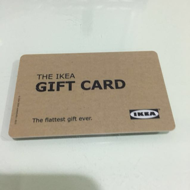 IKEA gift card with $495 credit, Entertainment, Gift Cards & Vouchers on Carousell