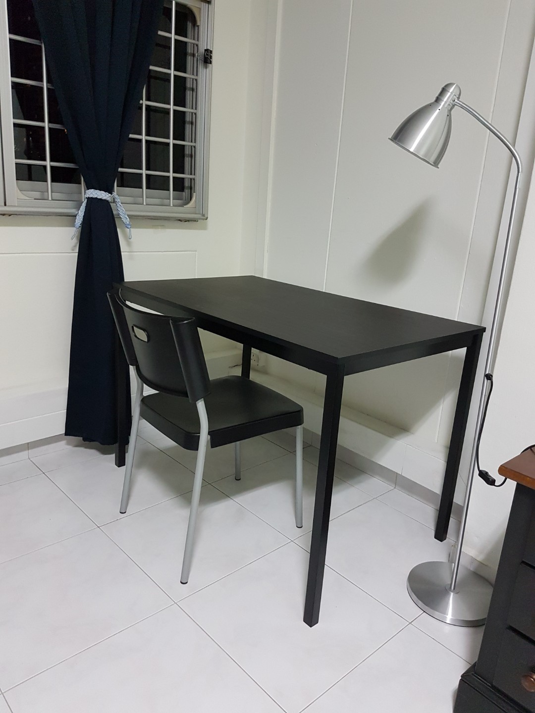 Ikea Tarendo Dining Study Table And Herman Chair Furniture