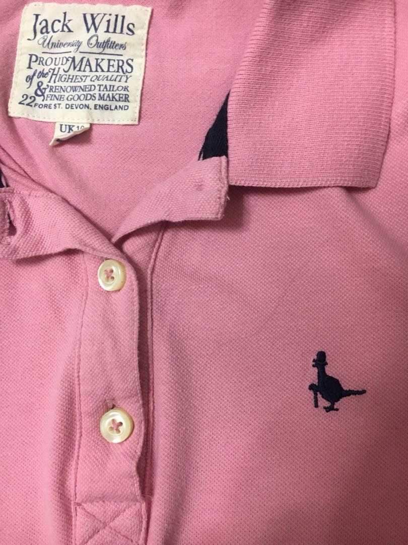 jack wills polo shirt womens
