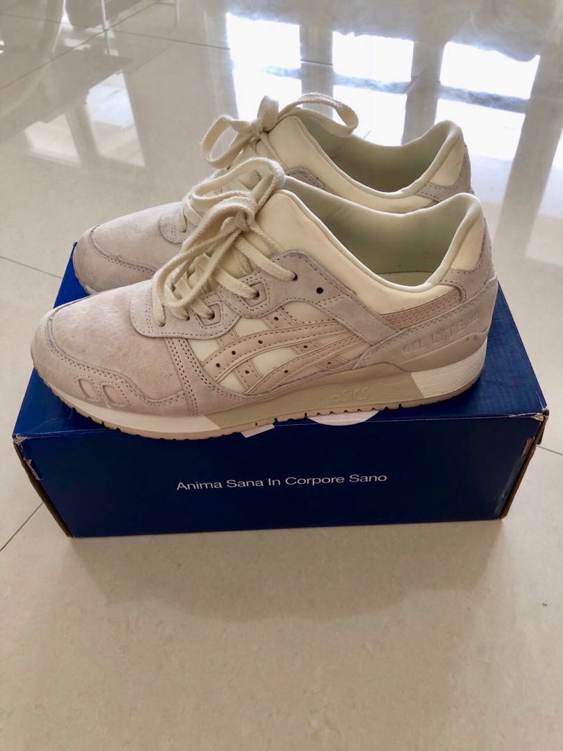 Jual Sepatu Asics Ori Gel Lyte Iii Slight White Whisper Pink Fesyen Wanita Sepatu Di Carousell