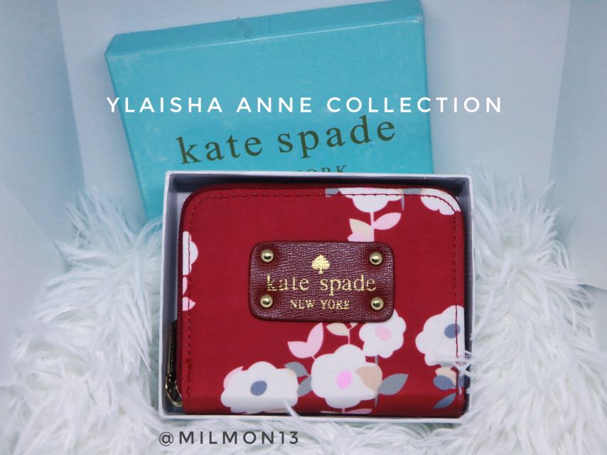 Kate Spade Wallet (Red) (Category: Wallets & Card holders) located in Manila. Submitted by milmon13 (Listing ID 170777436, Image 1). Description: .