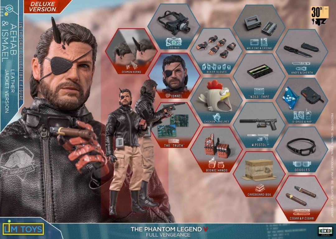Lim Toys Metal Gear Solid V Phantom Pain Deluxe Figure, Hobbies & Toys,  Toys & Games on Carousell