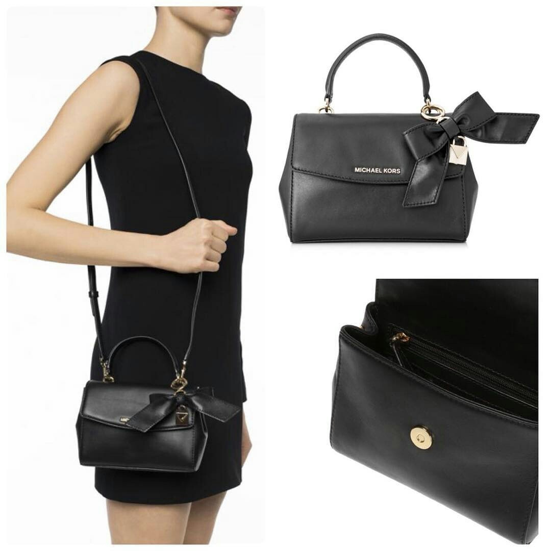Michael kors ava xs black sales