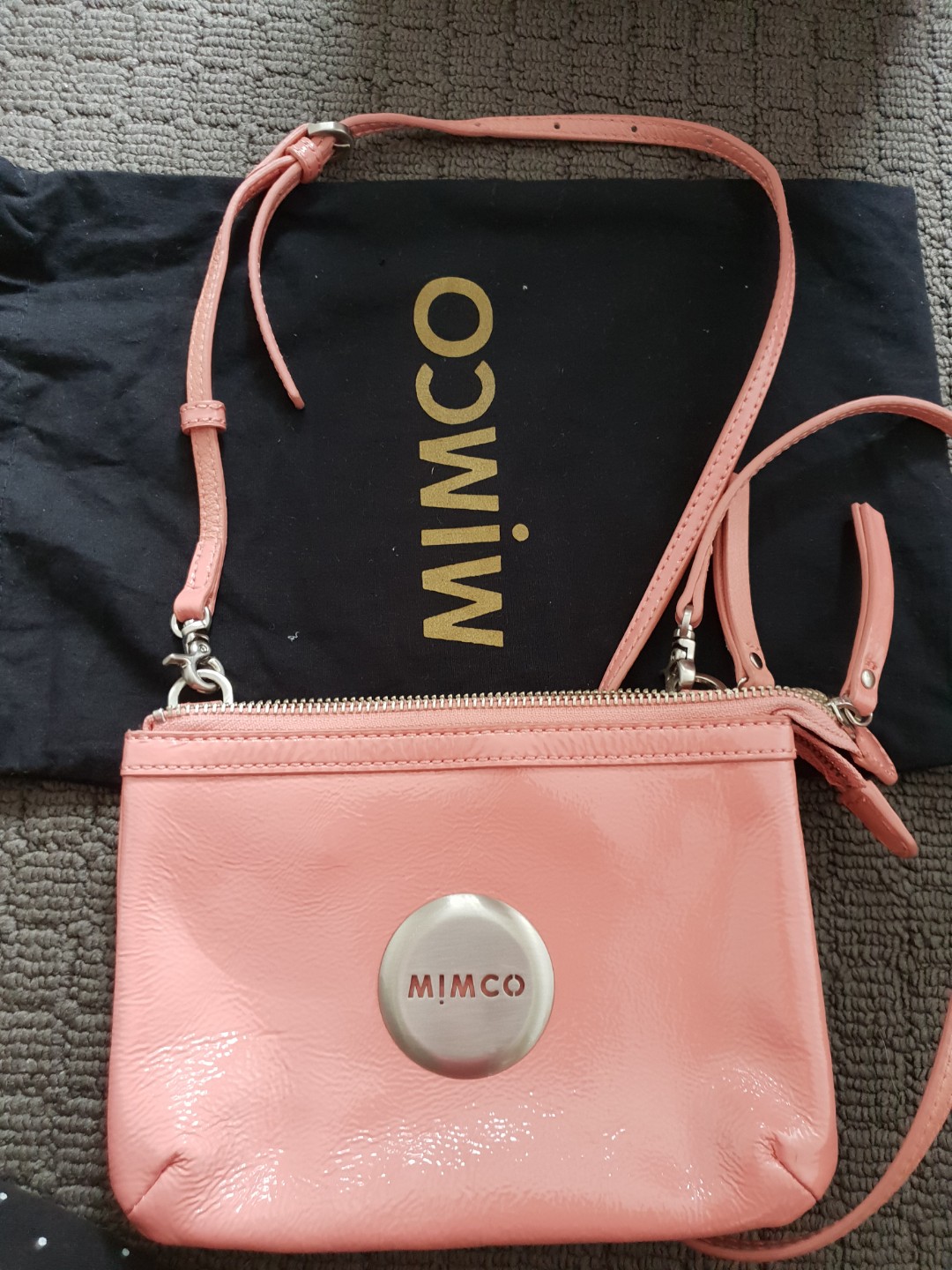 Mimco secret couch hip bag