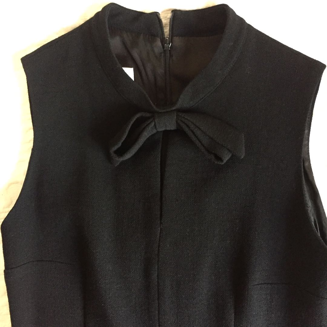 moschino little black dress