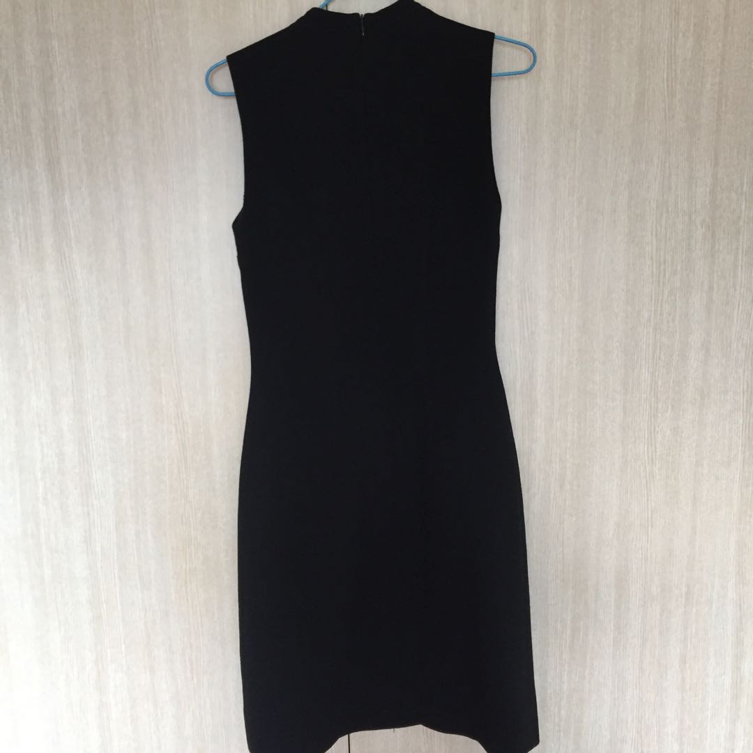 moschino little black dress