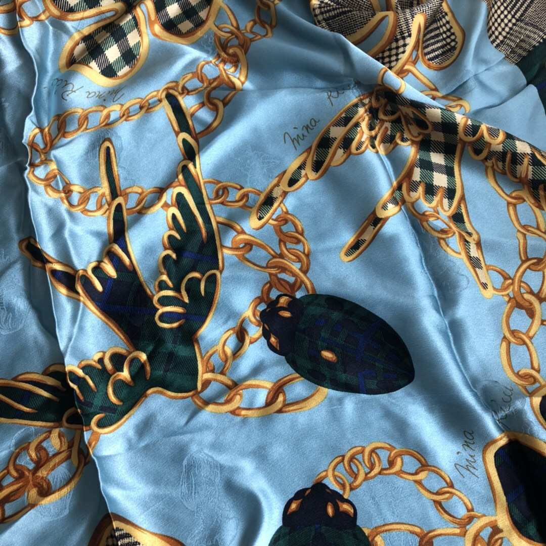 nina ricci silk scarf Women s Fashion Watches Accessories Scarves on Carousell