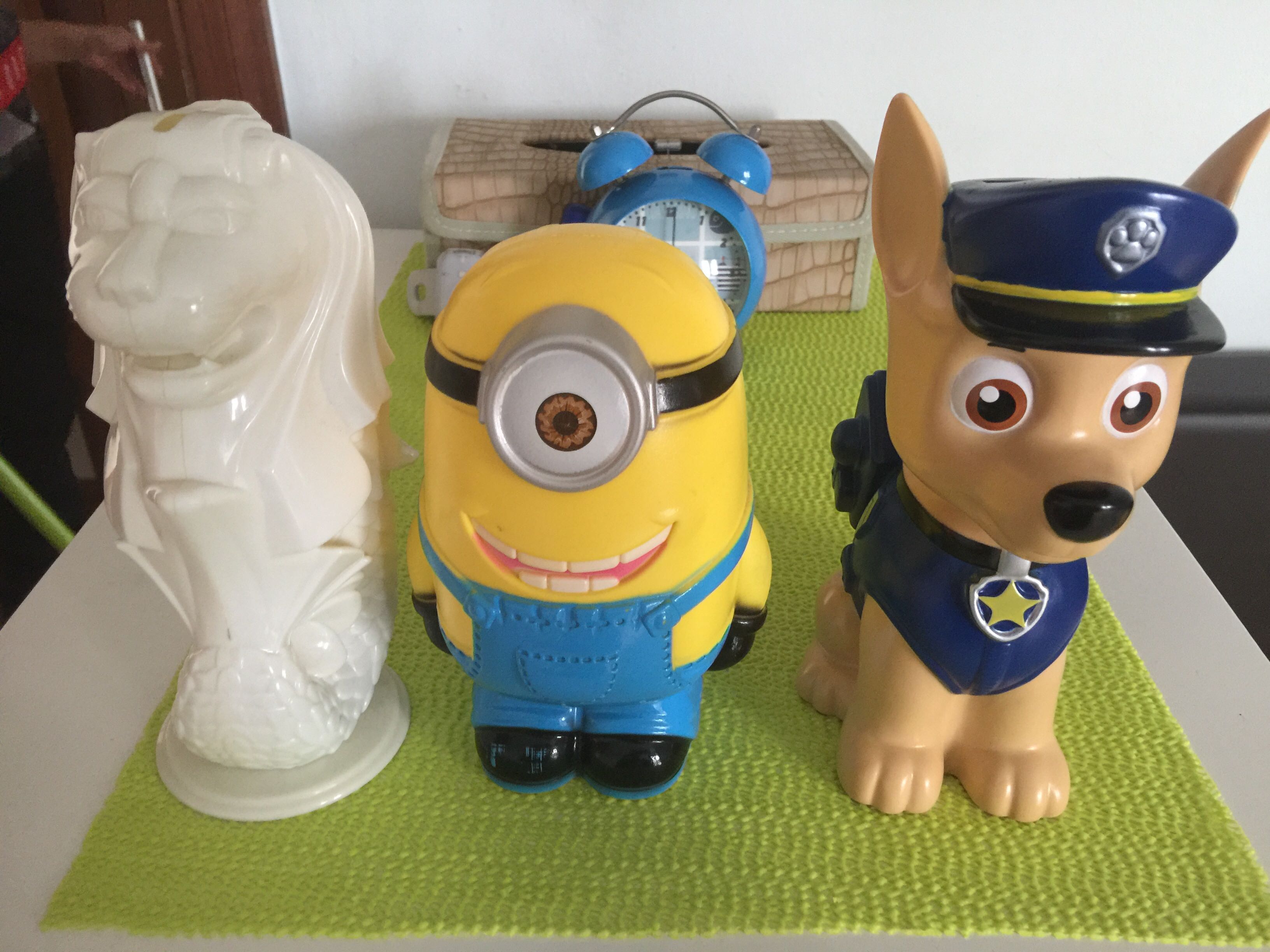 paw patrol plush piggy bank