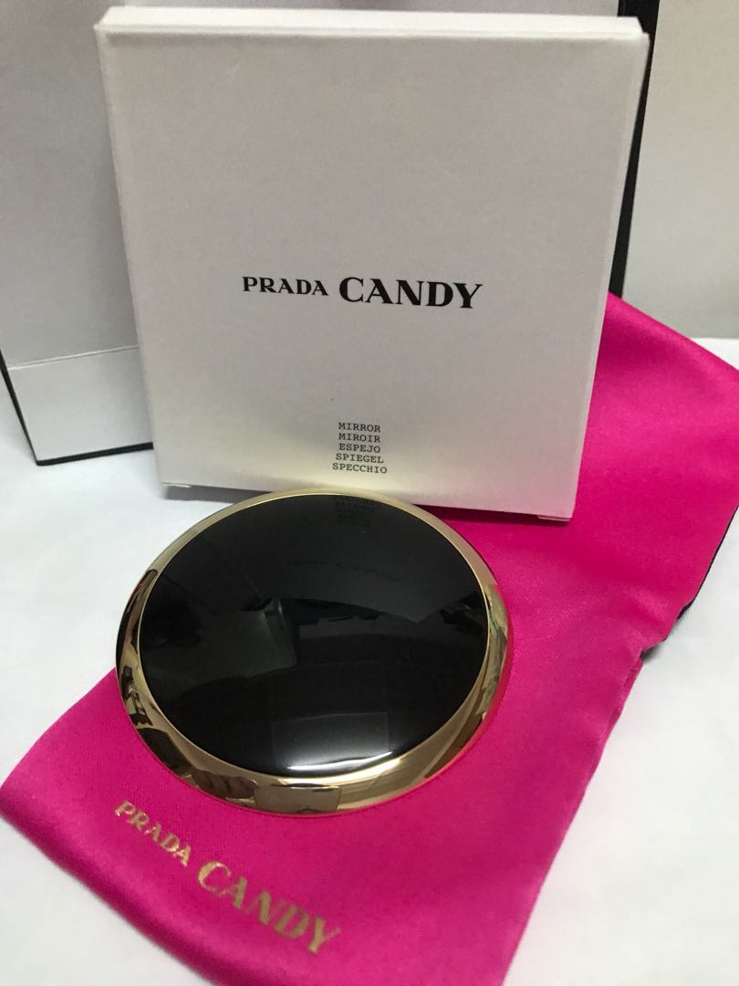 prada compact mirror