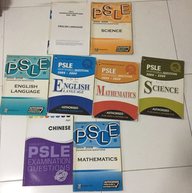 PSLE EXAMINATION QUESTIONS, Hobbies & Toys, Books & Magazines ...