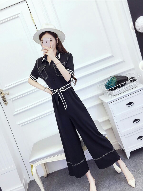 jumpsuit black colour
