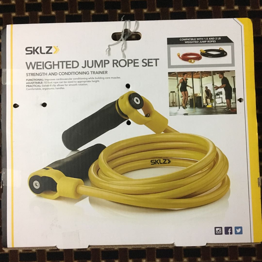 Sklz weighted jump rope set clearance