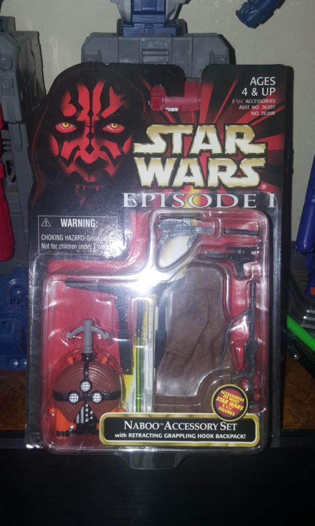 STAR WARS EPISODE 1 TPM NABOO ACCESSORY SET