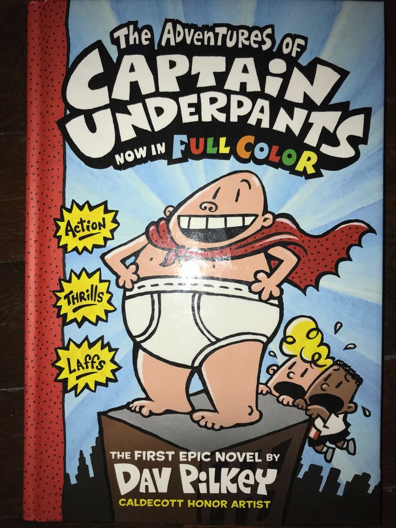 the adventures of captain underpants in full color