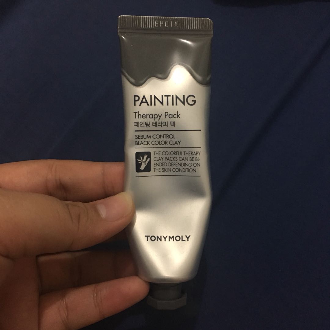 Tony Moly Painting Therapy Pack Black Clay Health Beauty Skin Bath Body On Carousell