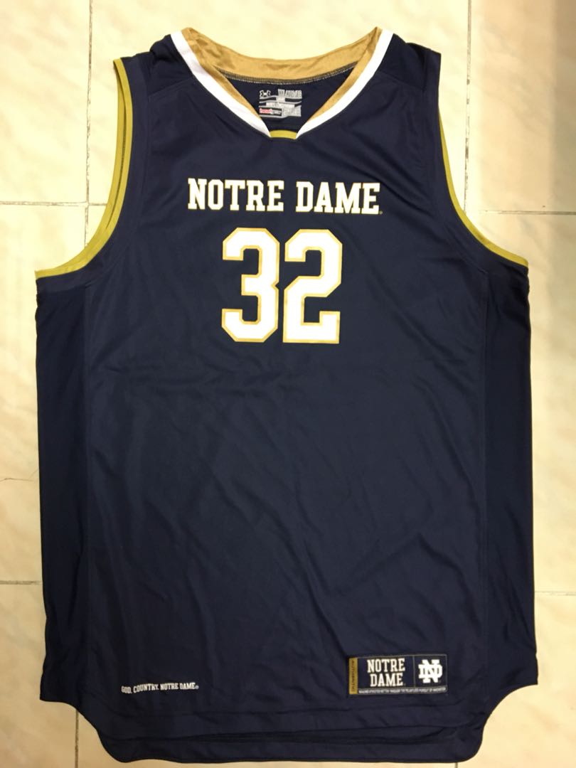 notre dame youth basketball jersey