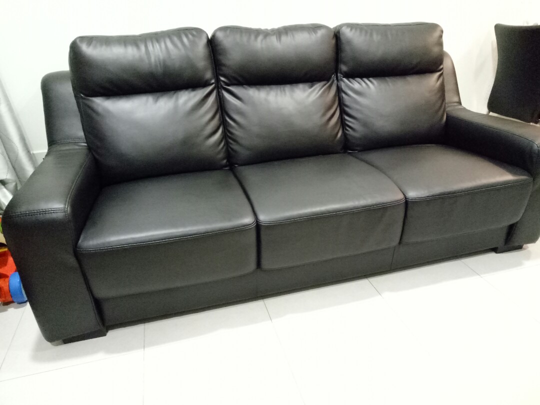 Used Leather Sofa
