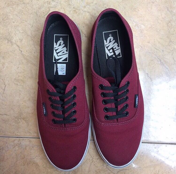 vans lo pro maroon