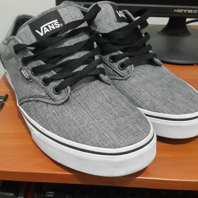 vans off the wall grey shoes