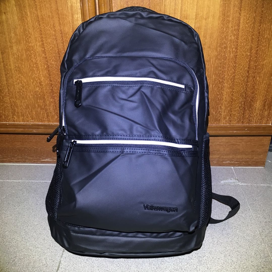 vw volkswagen backpack black