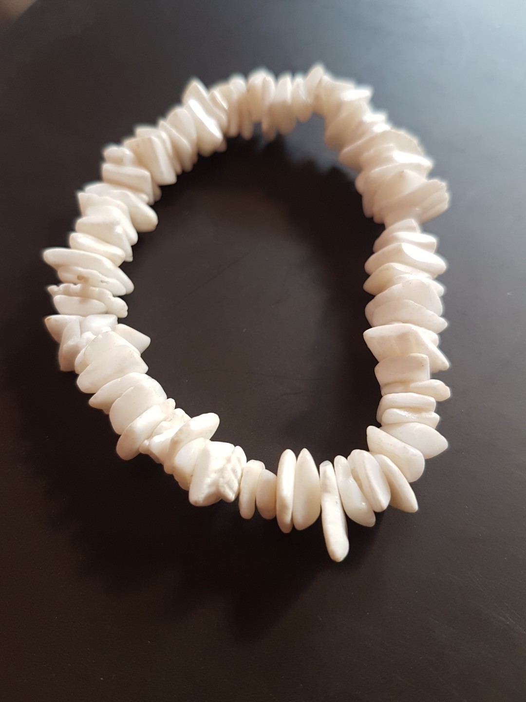 White shell bracelet clearance